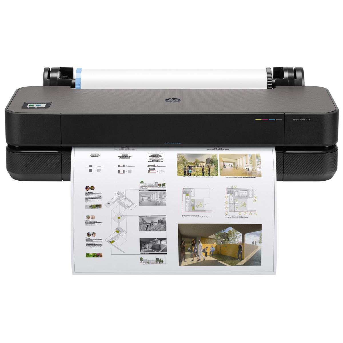 

HP DesignJet T230 Wireless 24" Large Format Plotter Printer (2 Year Warranty)