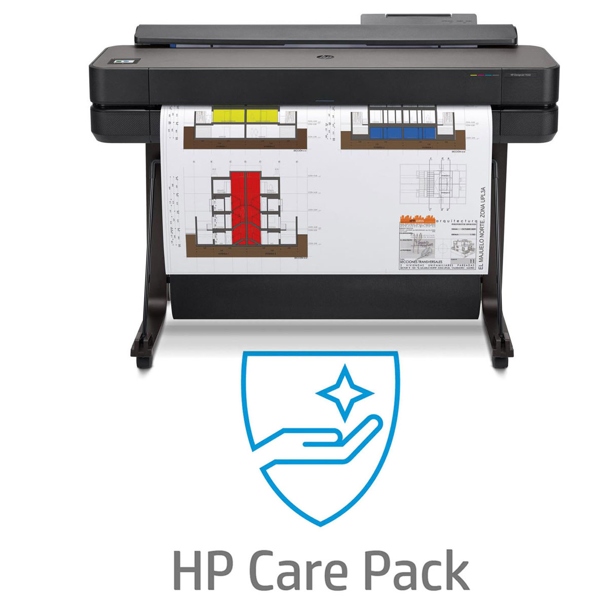

HP DesignJet T650 36" Large Format Plotter Printer with HP 3 Year Support