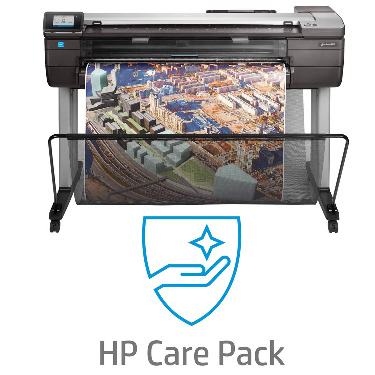 HP DesignJet T830 36" Large Format Multifunction Printer with HP 4 Year Support -  F9A30D#B1K G