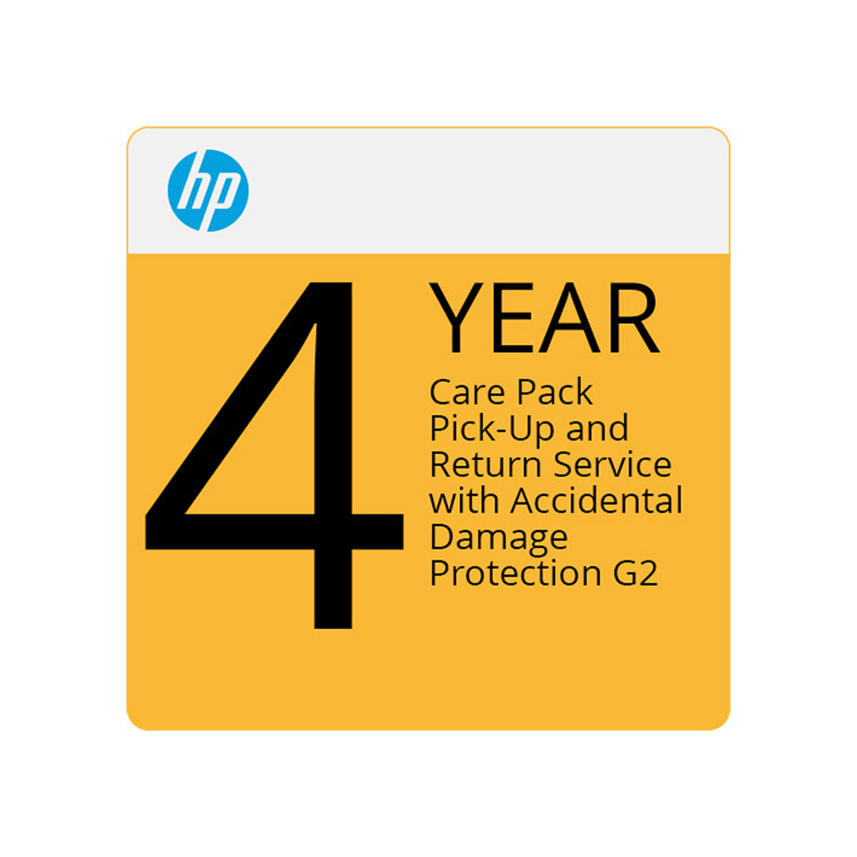 

HP 4-Year Pickup and Return Hardware Support with ADP-G2 for Notebooks