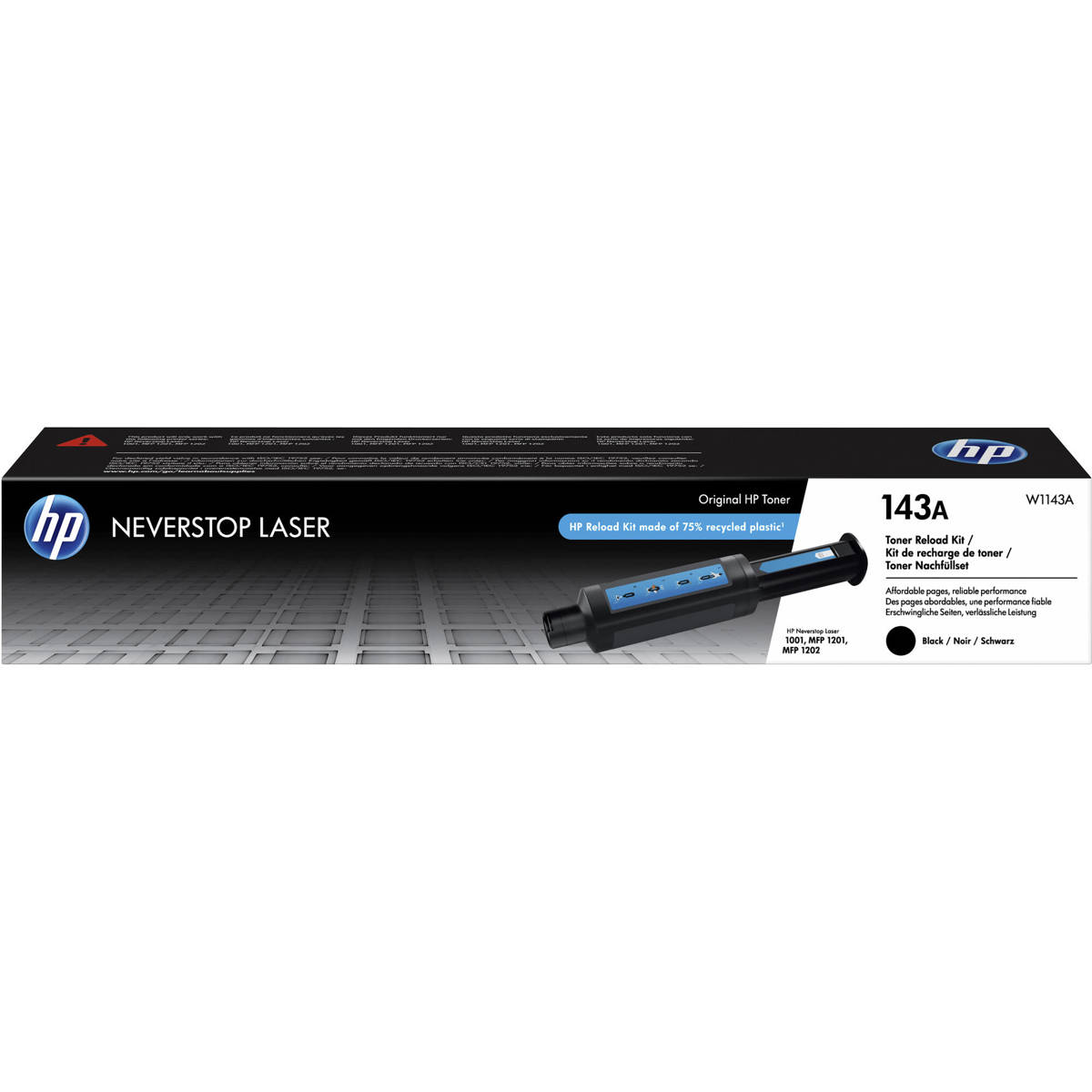 

HP 143A Original Neverstop Laser Toner Reload Kit, Black