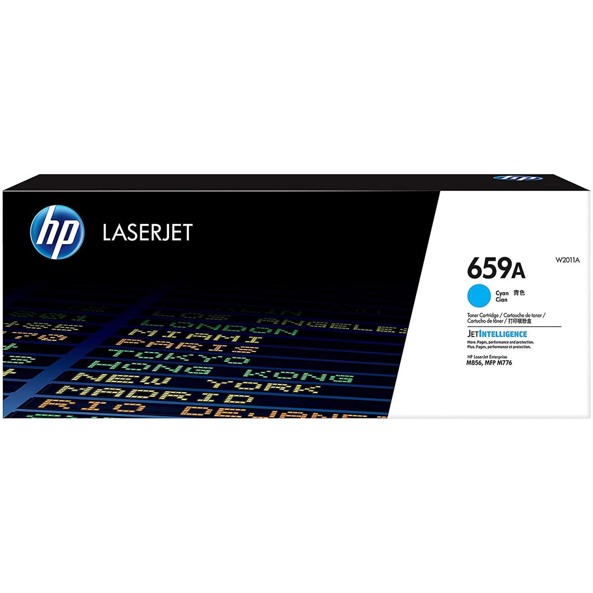 

HP 659A Original LaserJet Toner Cartridge, 13000 Pages Yield, Cyan