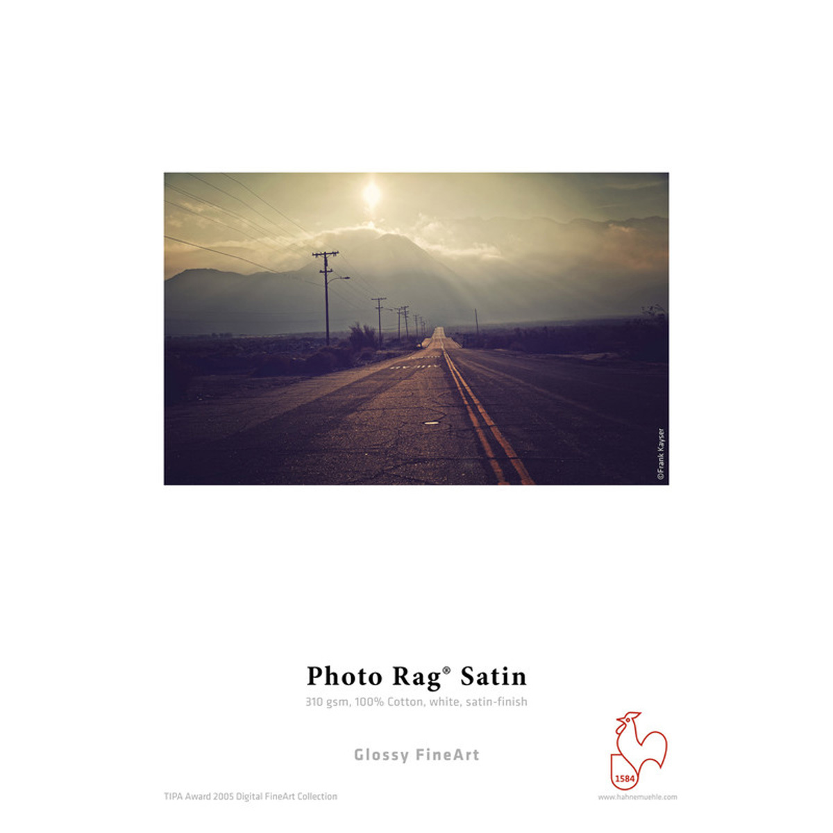 

Hahnemuhle Refill Satin Photo Rag Paper, 12x12", 310 gsm, White, 20 Sheets