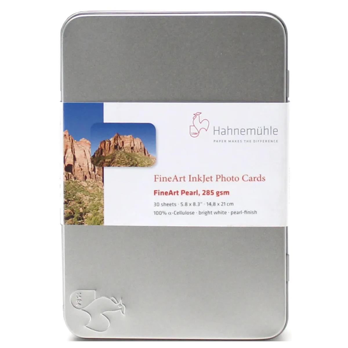 Image of Hahnemuhle FineArt Pearl Inkjet Photo Cards