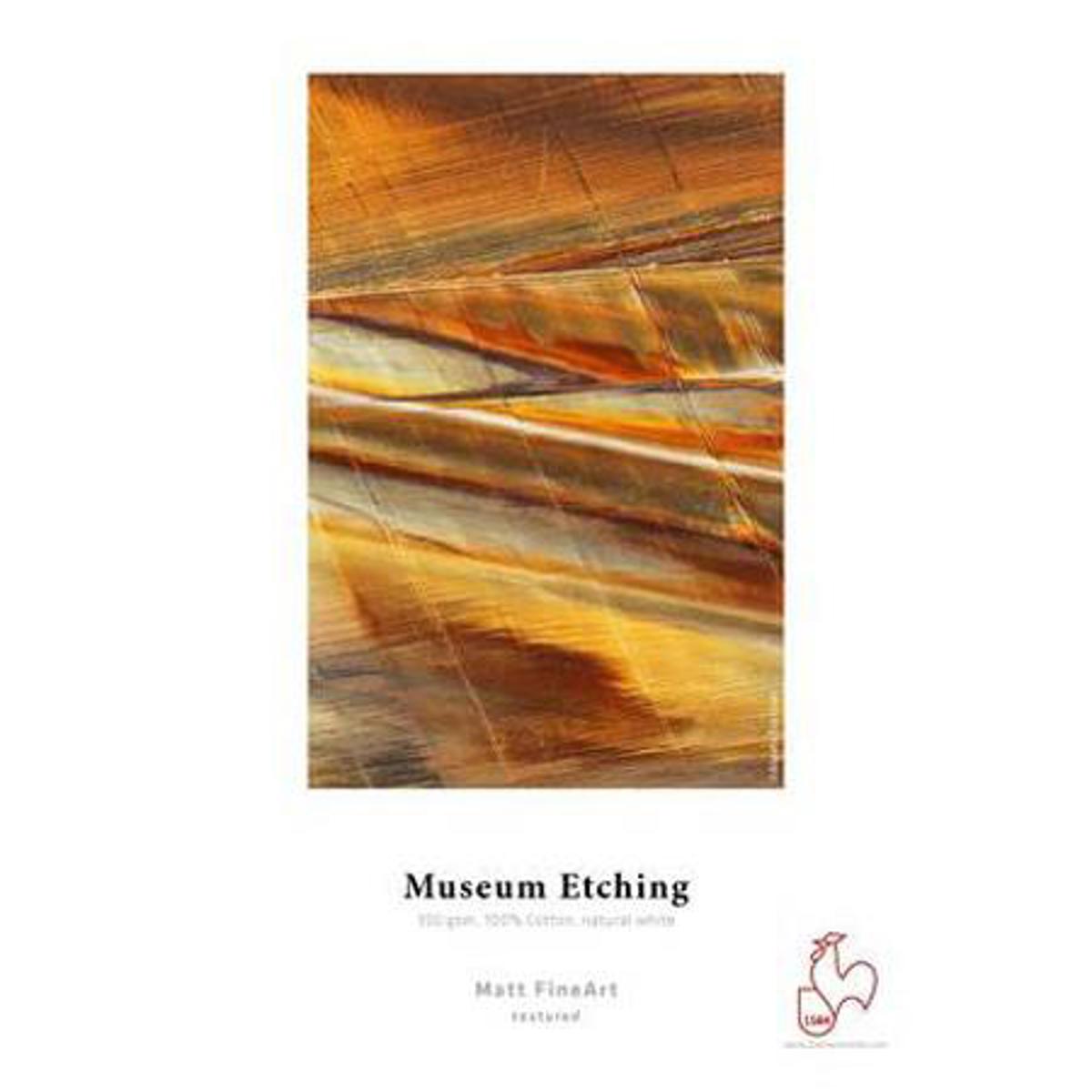 

Hahnemuhle Museum Etching Deckle Edge Fine Art Matte Paper, 8.5x11", 25 Sheets