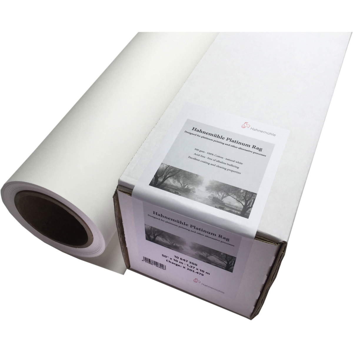 

Hahnemuhle Platinum Rag Fine Art Paper, 300gsm, 50" x 33' Roll
