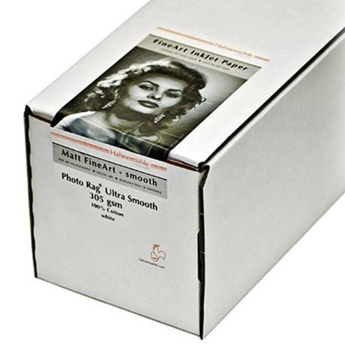 Hahnemuhle Photo Rag Белая матовая бумага для струйной печати, 305 г/м2, рулон 24x39 #10643192
