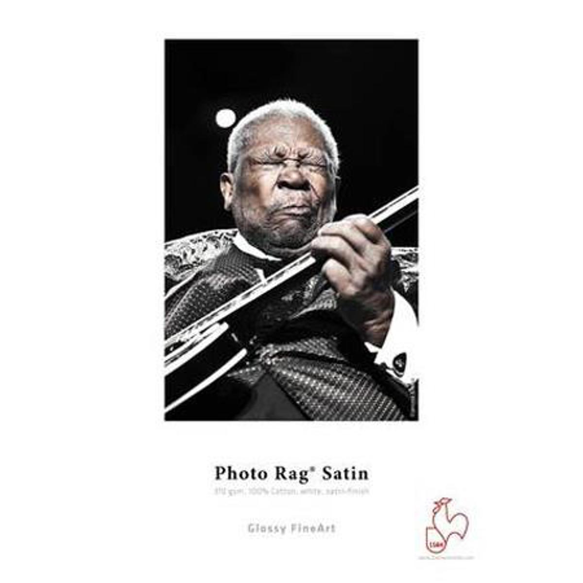 

Hahnemuhle Satin Rag Luster Photo Paper (17x22"), 25 Sheets