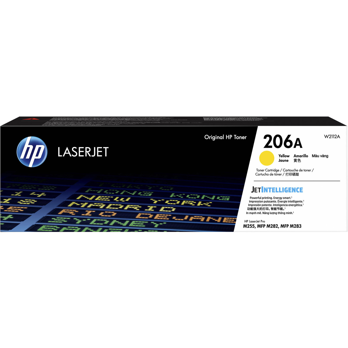 

HP 206A Yellow Original Toner Cartridge, 1250 Pages Yield
