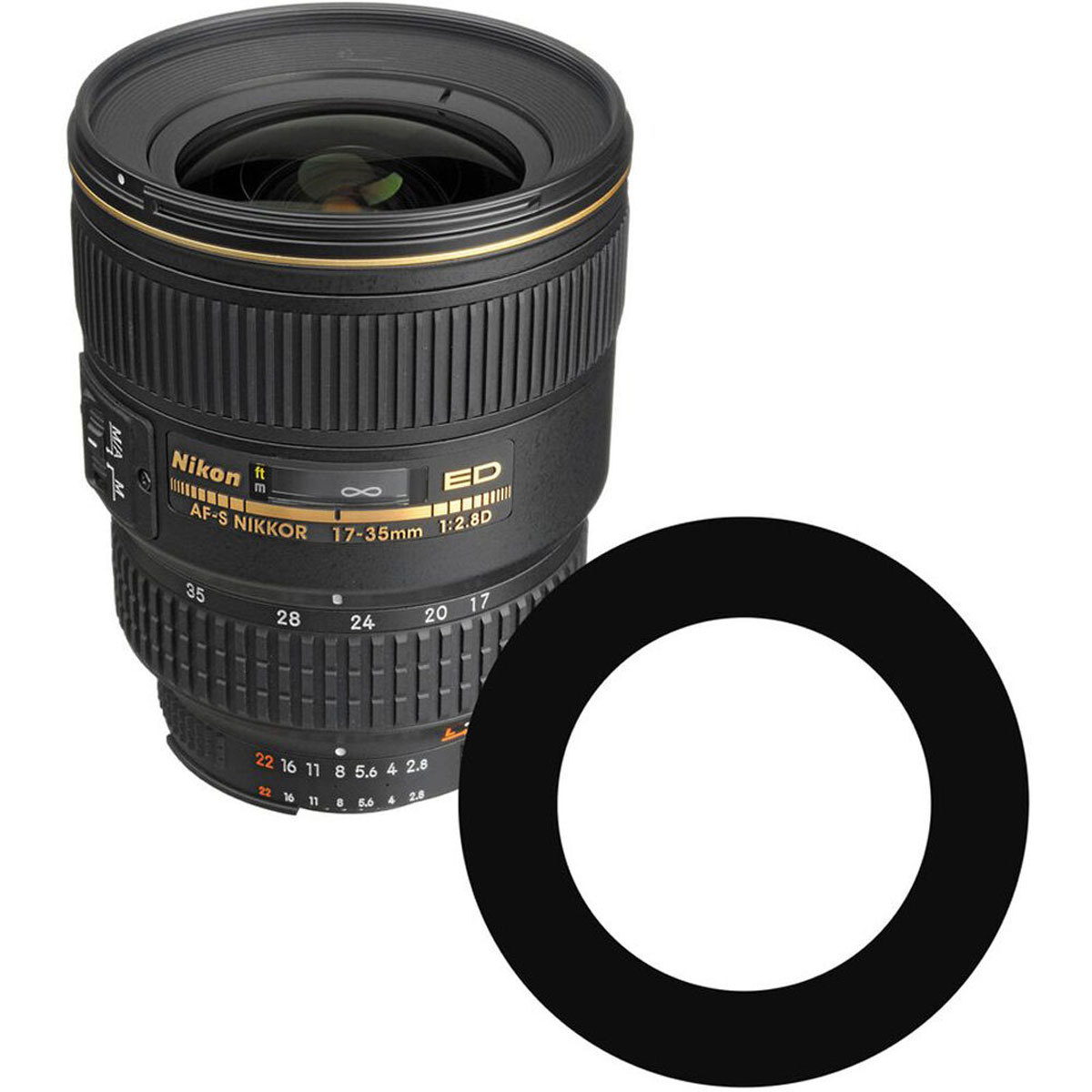 

Ikelite Anti-Reflection Ring for Nikon NIKKOR AF-S 17-35mm f/2.8D IF-ED Lens