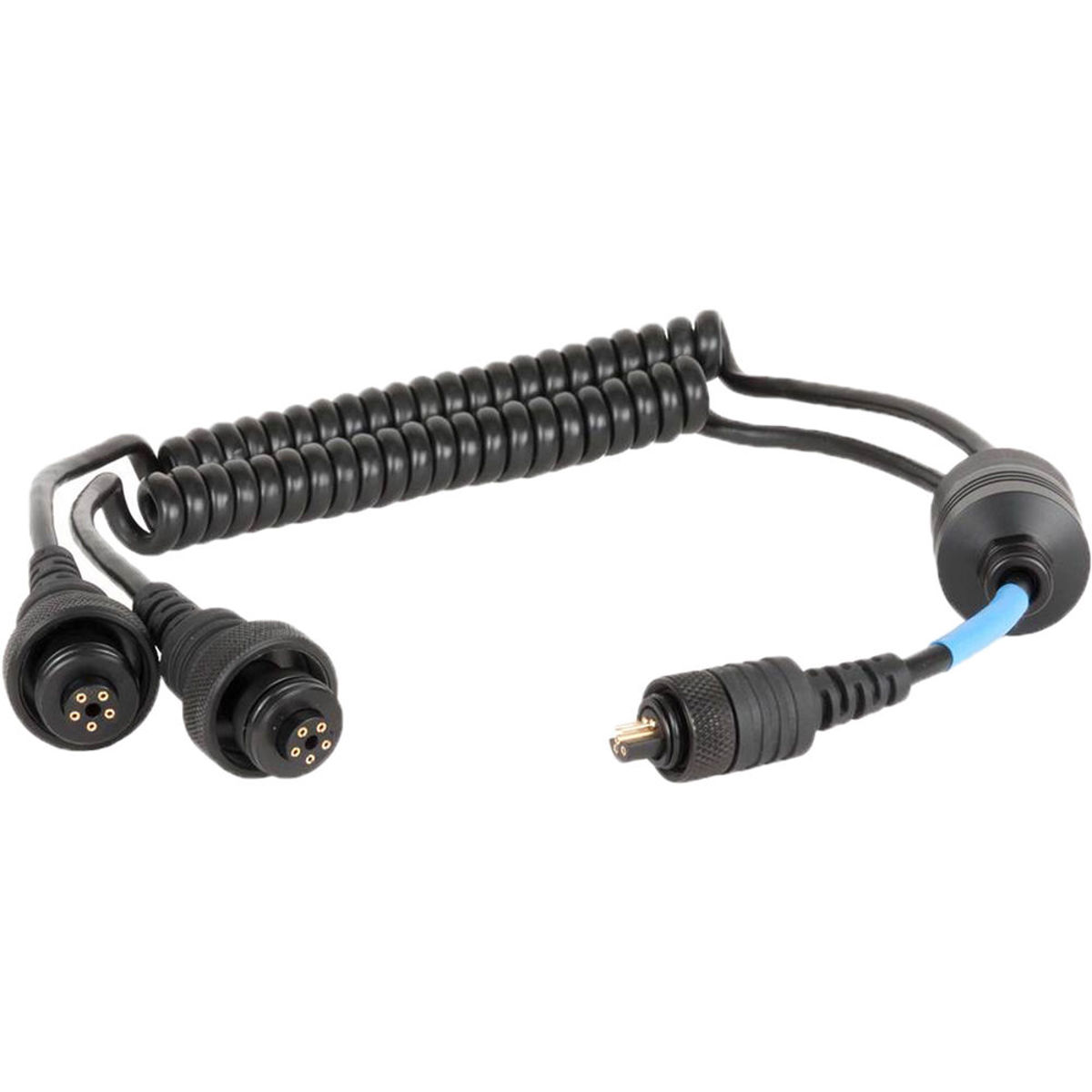 

Ikelite Two SEA&SEA or INON Strobes to Bulkhead Non-TTL Coiled Sync Cord