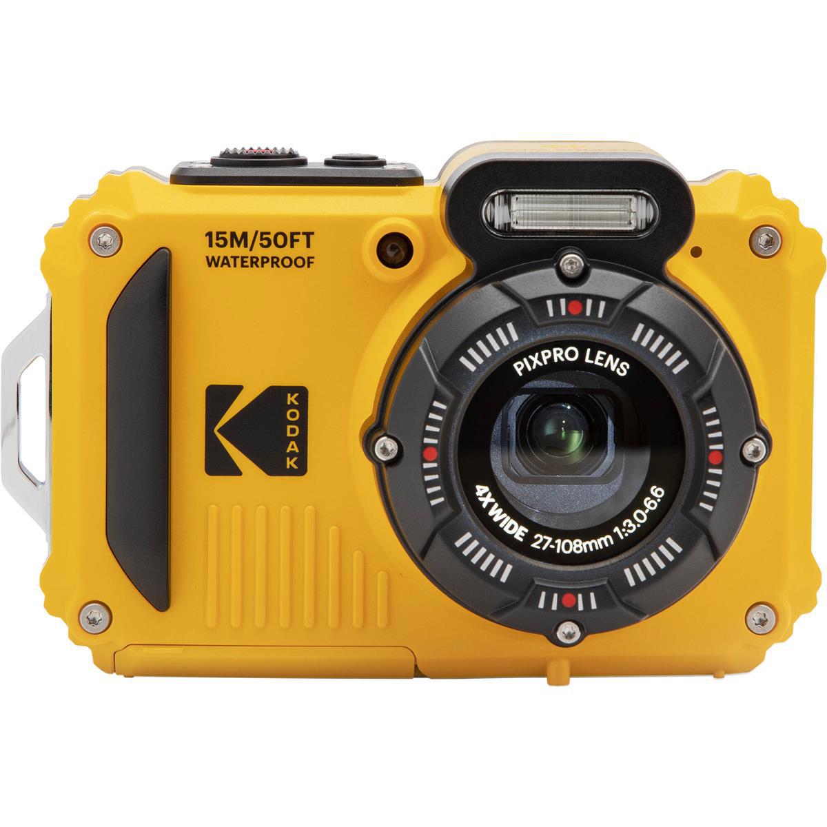 

KODAK Kodak PIXPRO WPZ2 Waterproof Rugged Digital Camera, Yellow