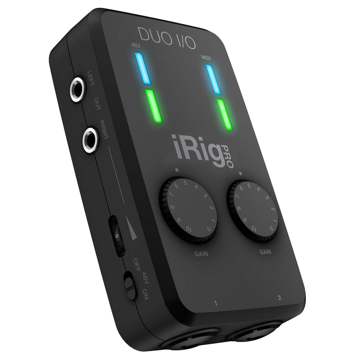 Image of IK Multimedia iRig Pro Duo I/O 2-Channel Compact Audio/MIDI Interface