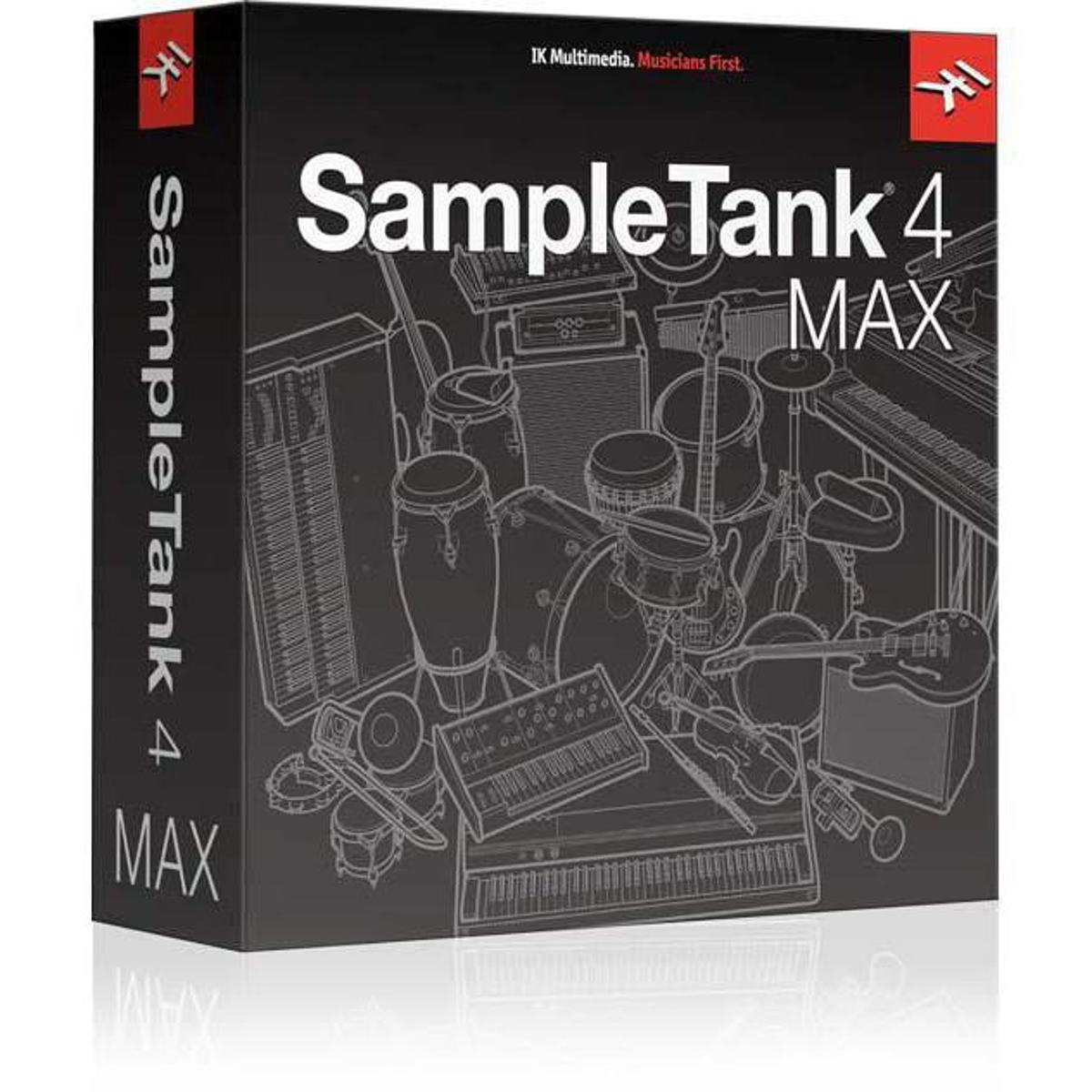 

IK Multimedia SampleTank 4 MAX Software, Full Version, USB Drive/Boxed