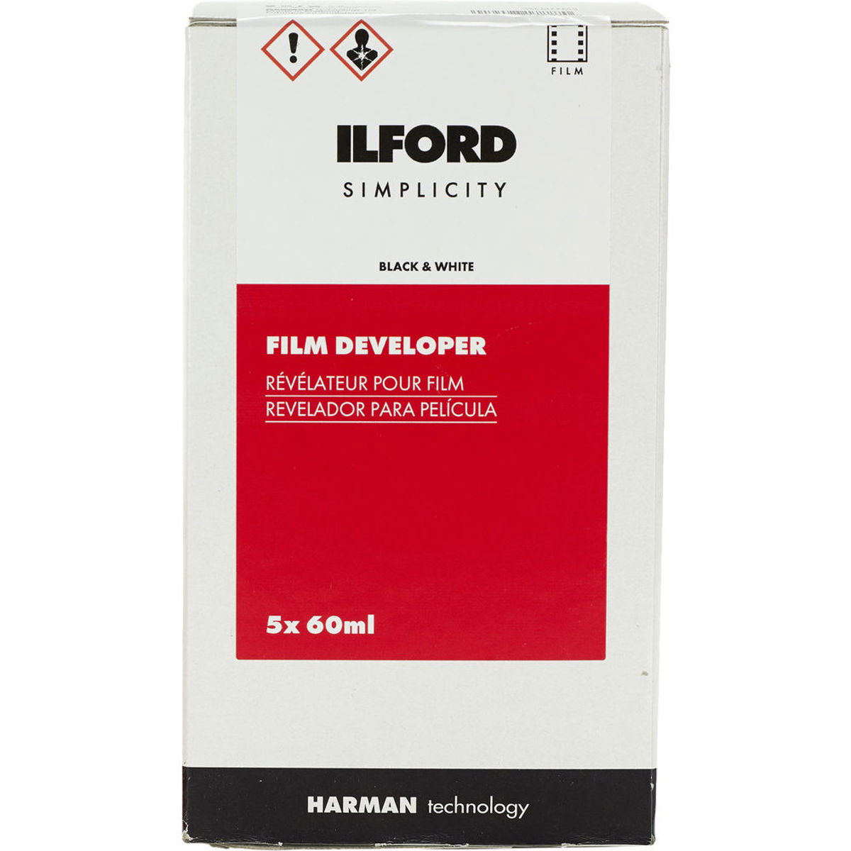 

Ilford SIMPLICITY Film Developer, 60mL Sachet, 5-Pack