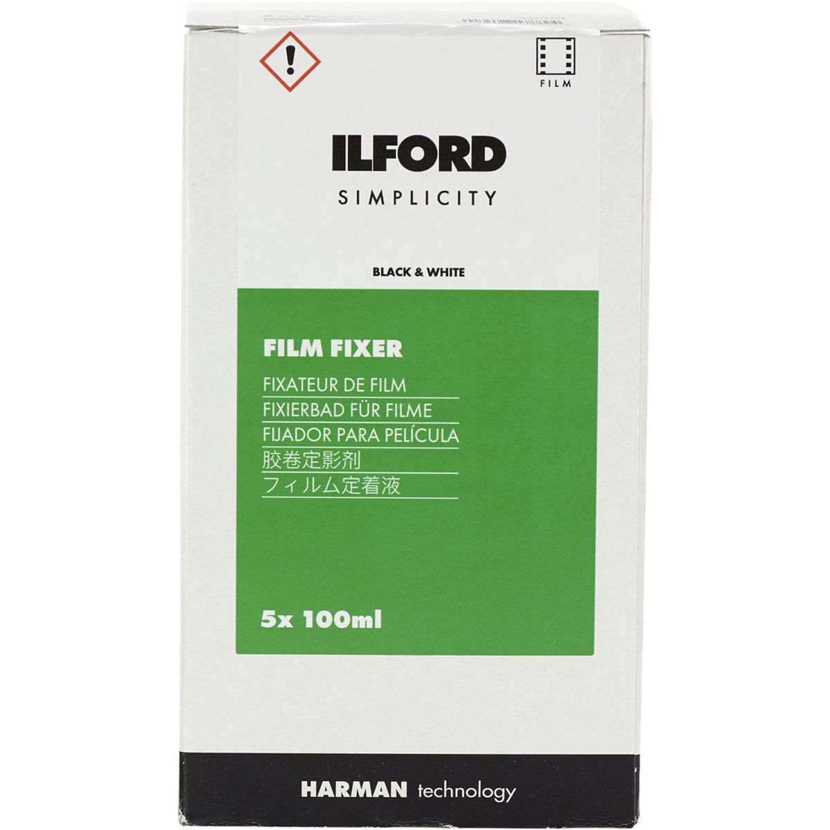 

Ilford SIMPLICITY Film Fixer, 100mL Sachet, 5-Pack