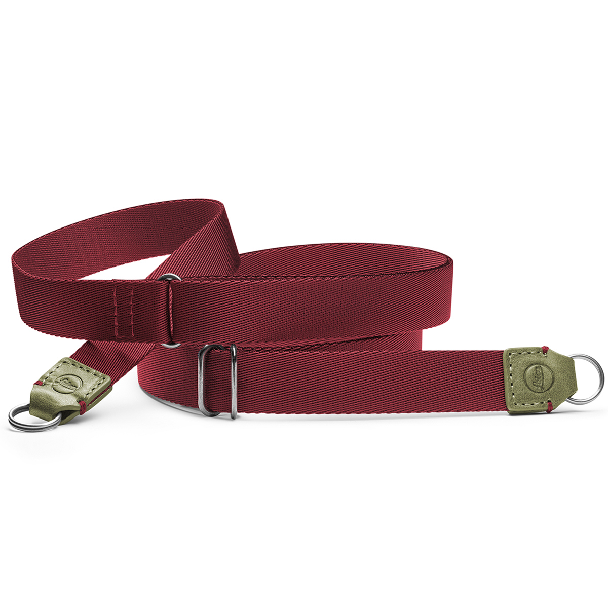 

Leica Leather Carrying Strap for D-Lux 8 Camera Olive/Burgundy