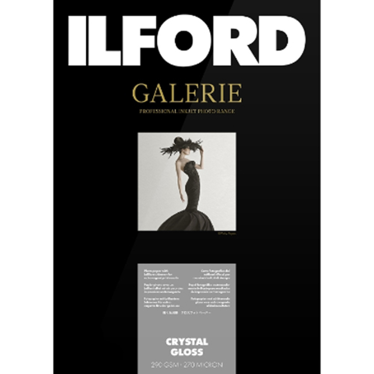 

Ilford GALARIE Crystal Gloss Inkjet Photo Paper, 290 gsm, 17x22", 25 Sheets