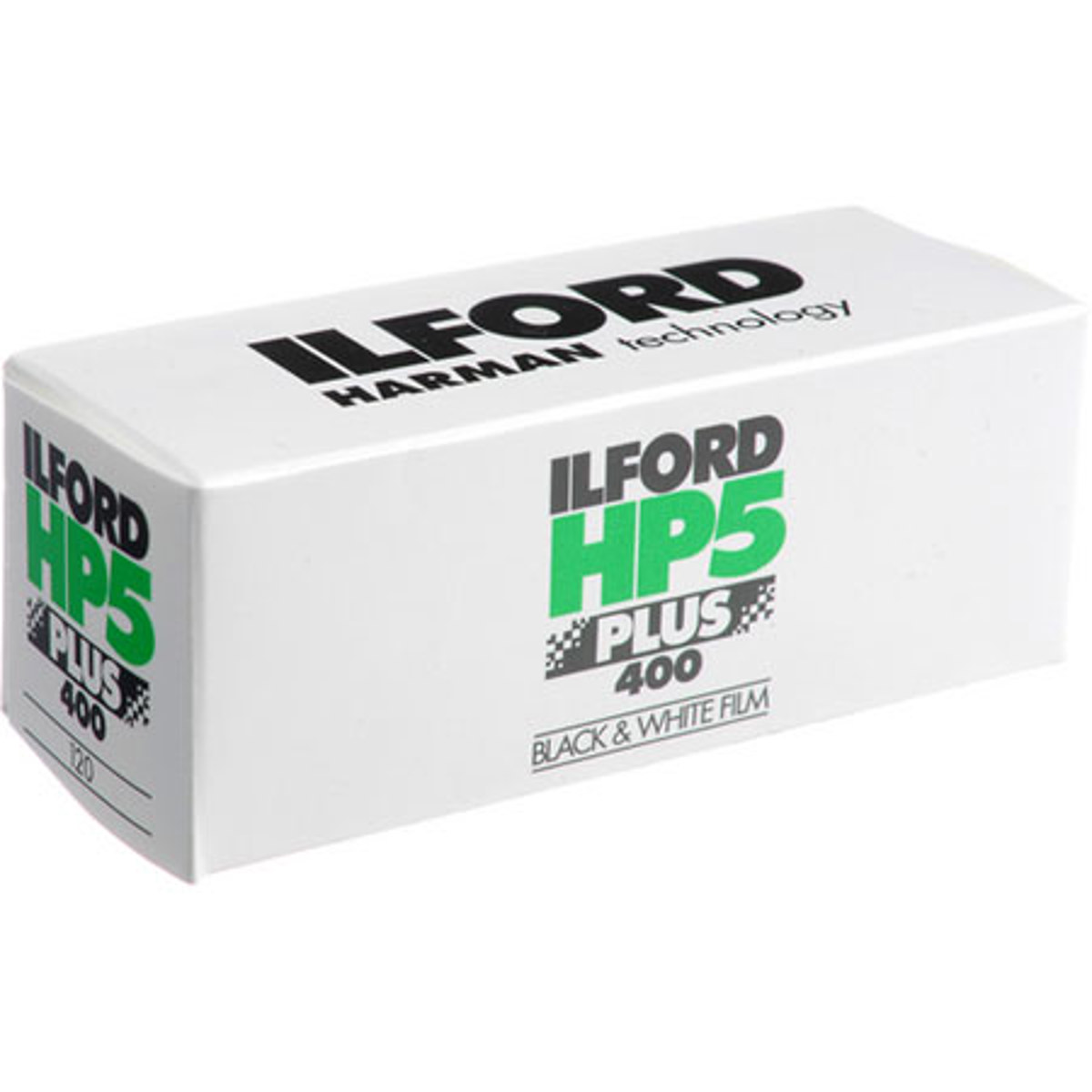 

Ilford HP-5 Plus Black and White Film, ISO 400, 120 Size