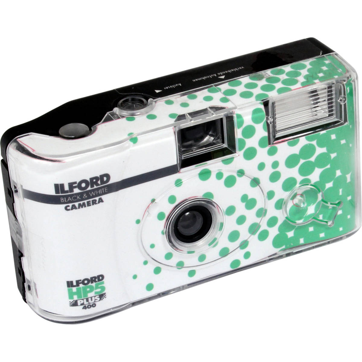 

Ilford HP5 Plus Black & White Single Use Camera with Built-In Flash