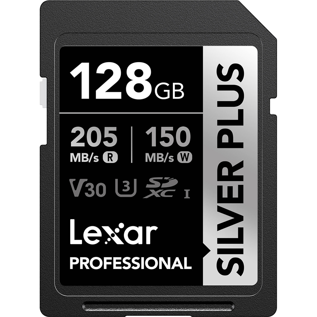 

Lexar Professional SILVER PLUS UHS-I V30 SDXC Card 128GB