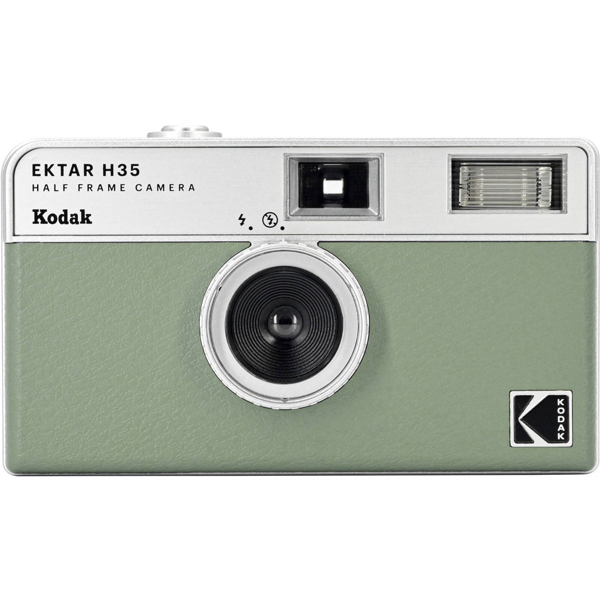 Image of Kodak EKTAR H35 Half Frame Film Camera Sage