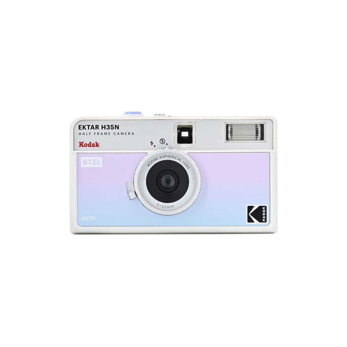 

Kodak EKTAR H35N Half Frame Film Camera with Built-In Star Filter Glazed Pink