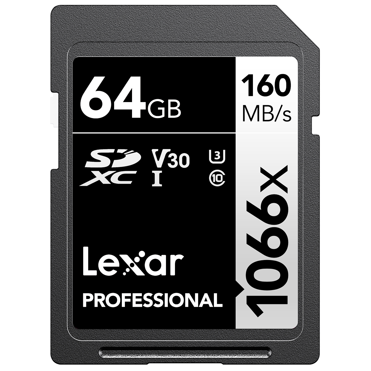 

Lexar SILVER Series Professional 1066x 64GB SDXC UHS-I Memory Card