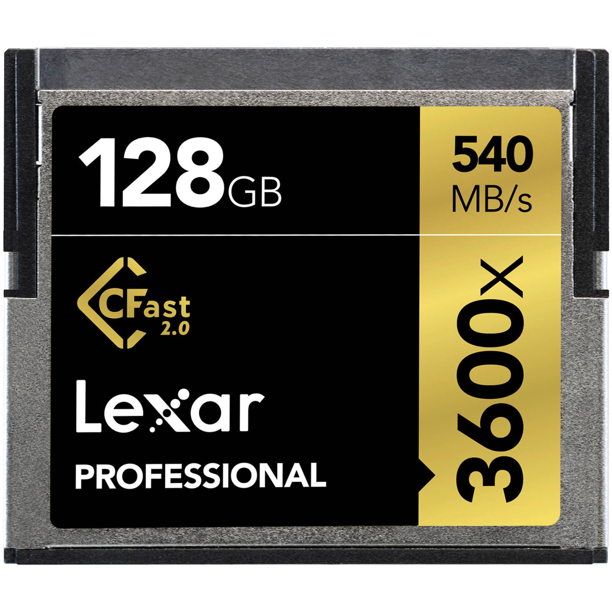 

Lexar 128GB Professional 3600x CFast 2.0 Memory Card