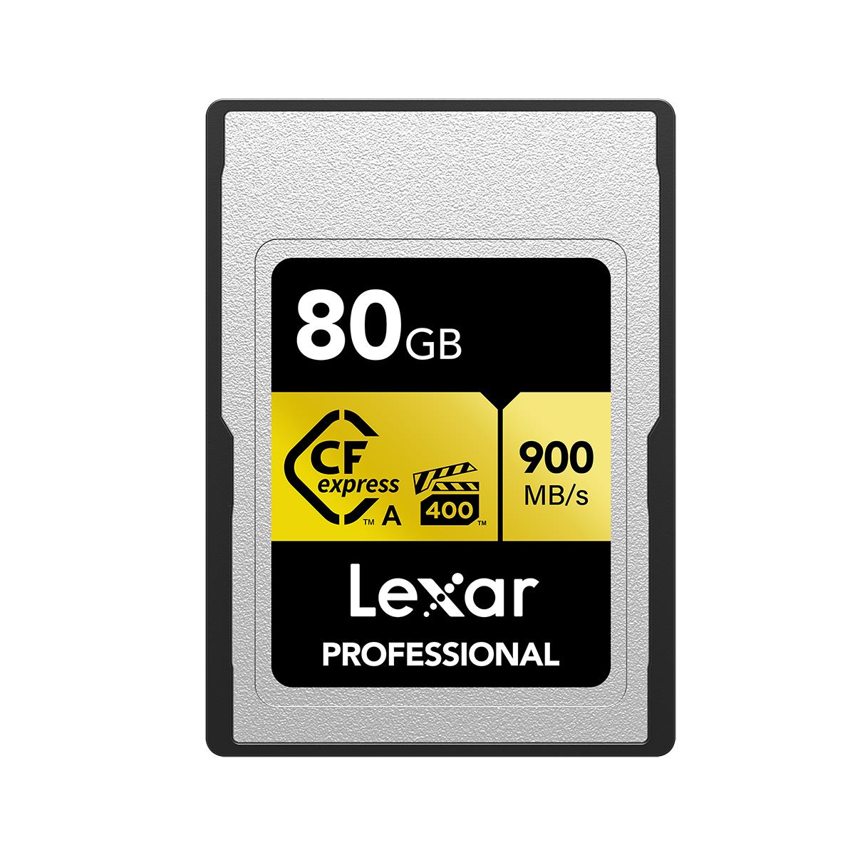 Карта памяти Lexar Gold Series Professional 80 ГБ CFexpress Type-A