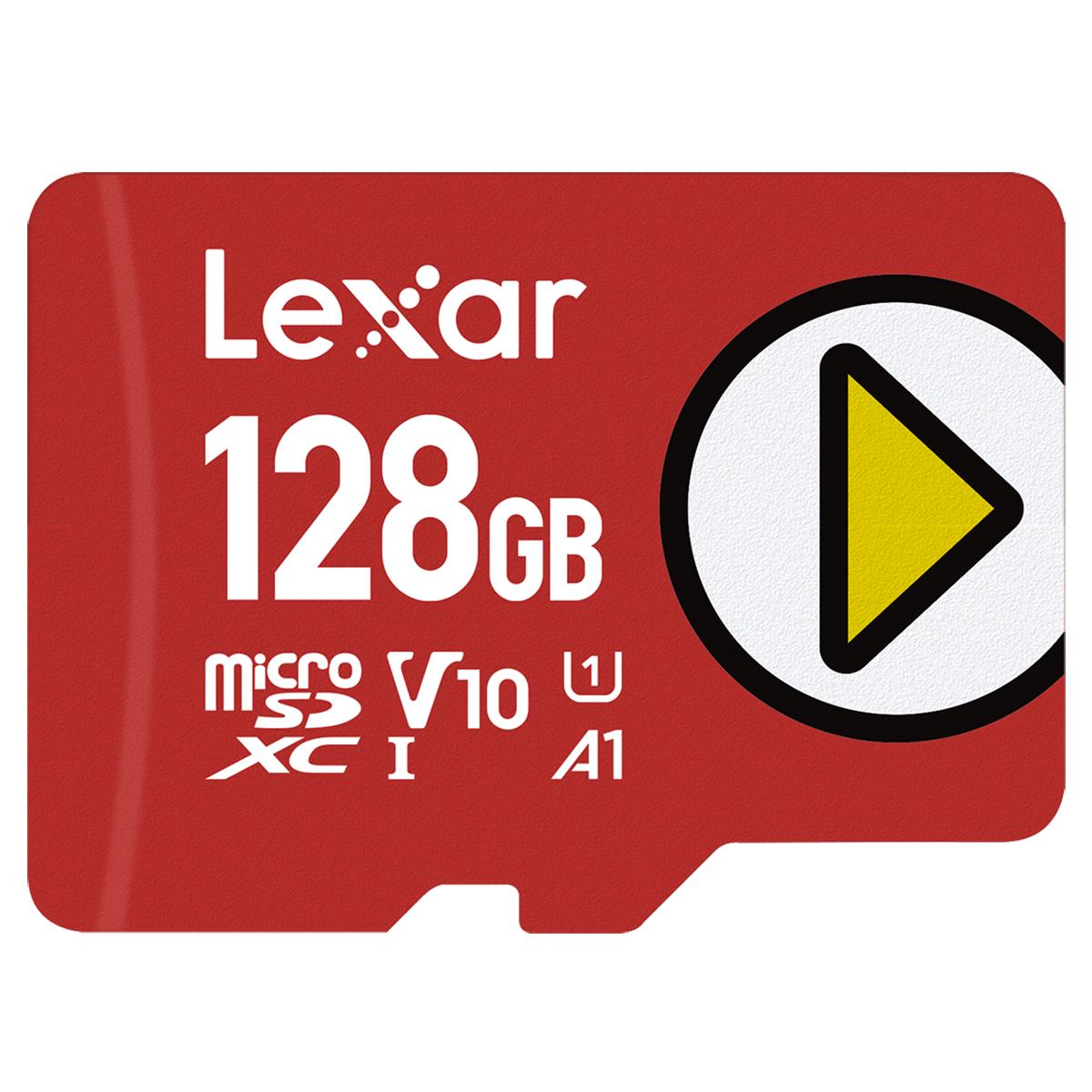 Карта памяти Lexar PLAY 128 ГБ UHS-I MicroSDXC #LMSPLAY128G-BNNNU