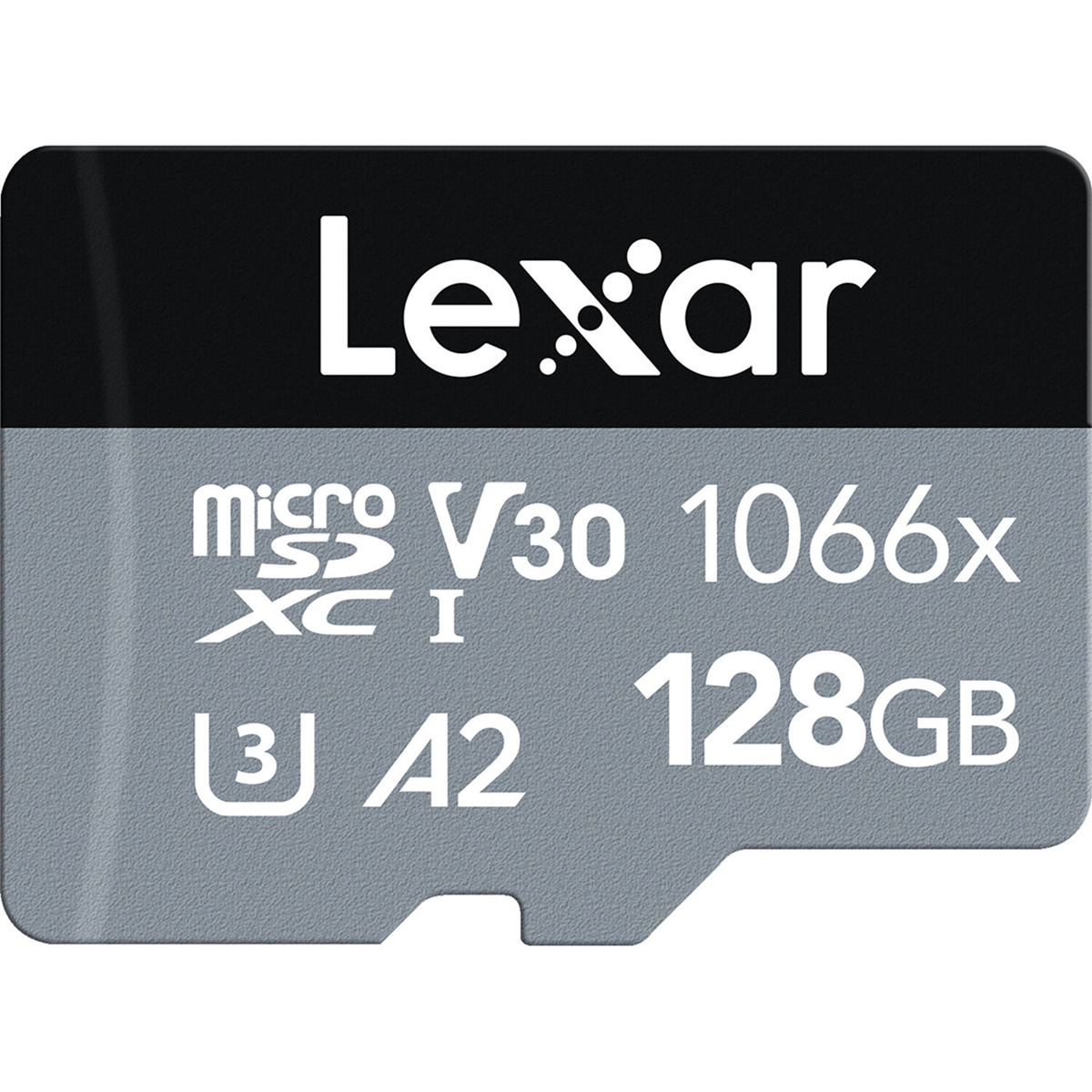 

Lexar SILVER Professional 1066x 128GB microSDXC UHS-I Memory Card w/SD Adapter