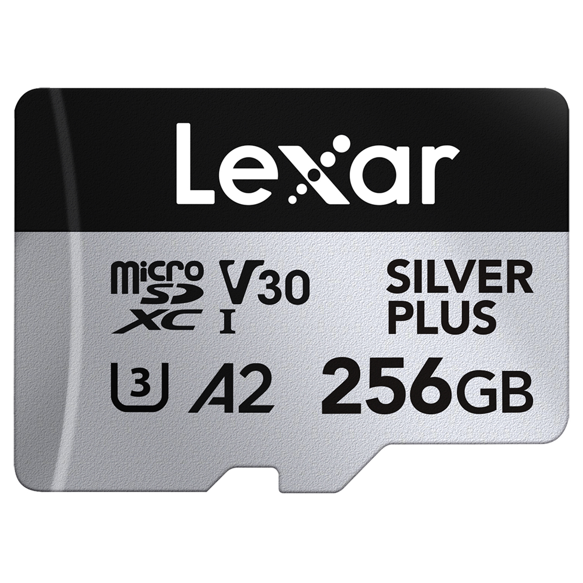 

Lexar Professional SILVER PLUS UHS-I V30 microSDXC Card with SD Adapter 256GB
