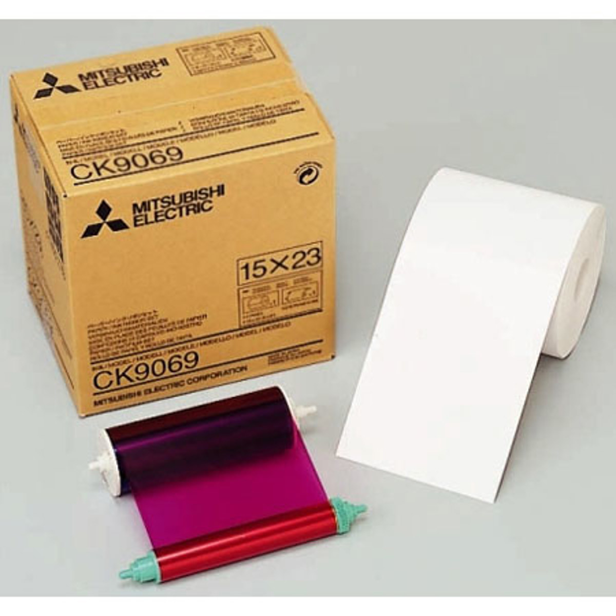 

Mitsubishi CK9069 6" Paper Roll and Inksheet