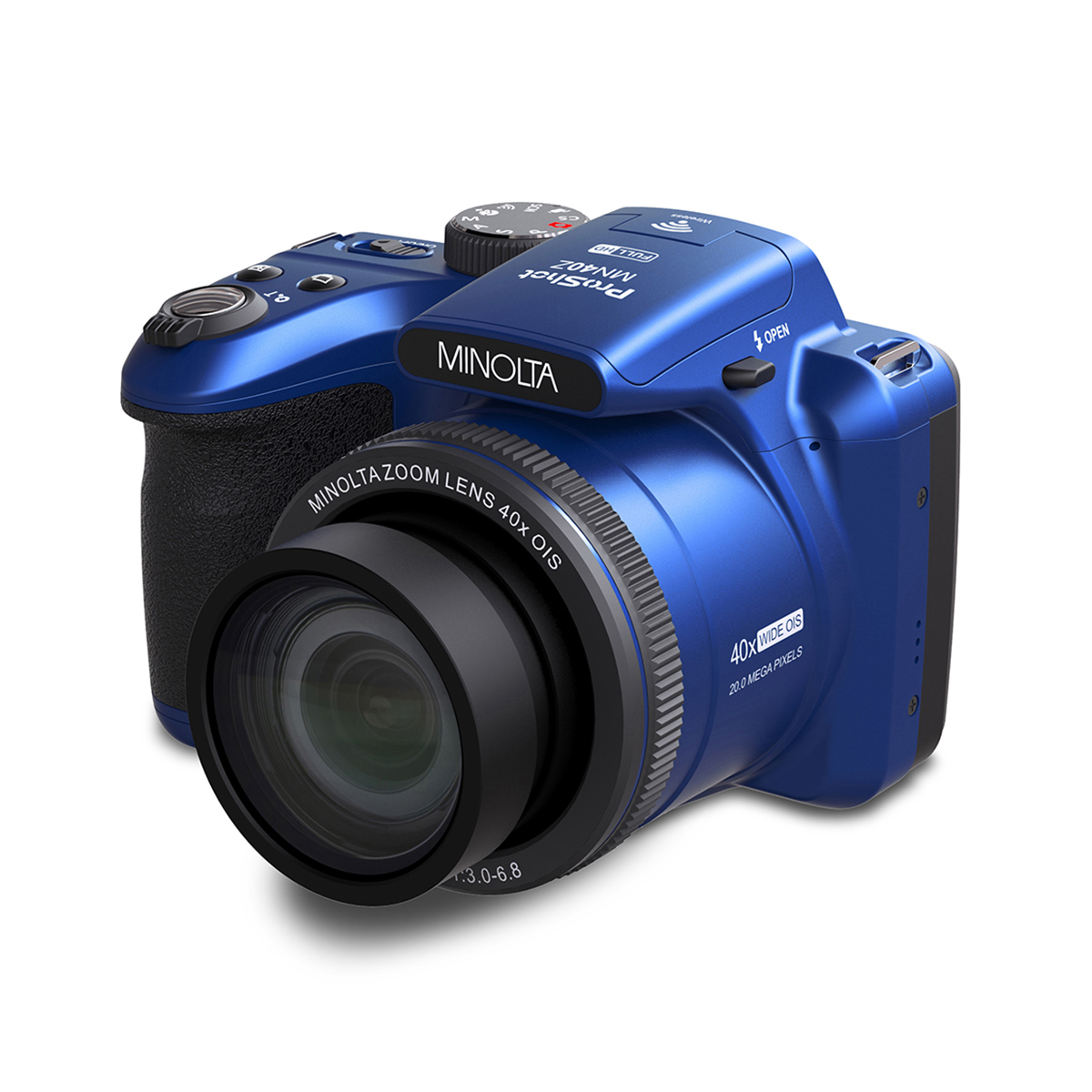 

Minolta ProShot MN40Z 20MP Full HD Camera with 40x Optical Zoom Blue