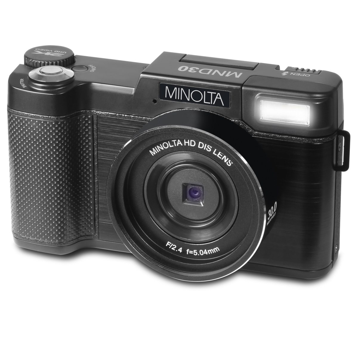 

Minolta MND30 30MP 2.7K QHD 3.0" LCD Screen Digital Camera, Black