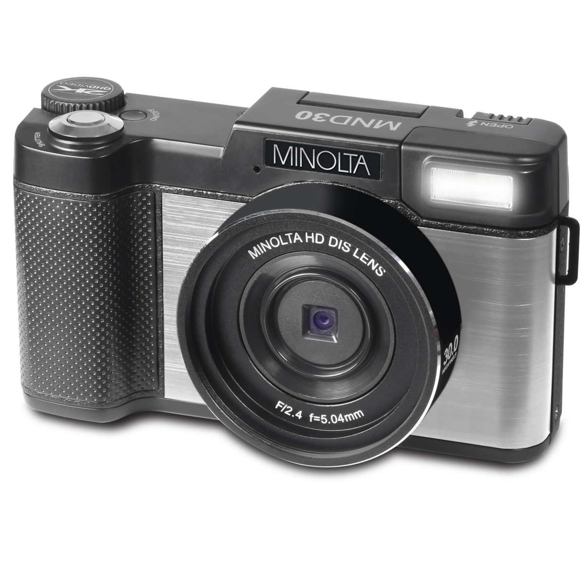 

Minolta MND30 30MP 2.7K QHD 3.0" LCD Screen Digital Camera, Silver