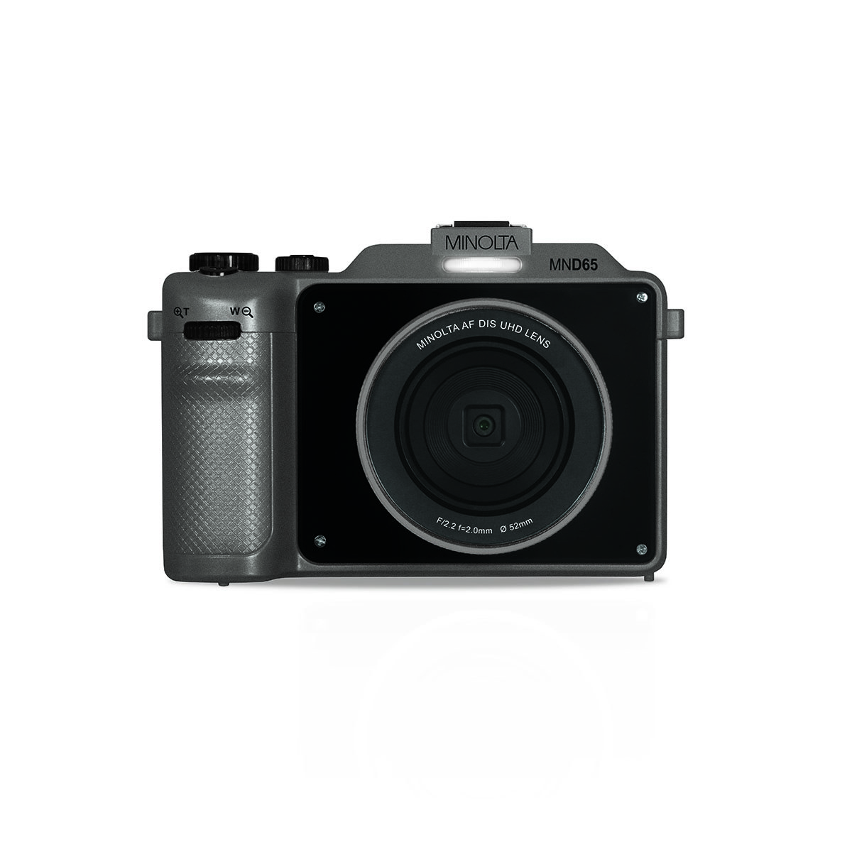 

Minolta MND65 56MP 4K Ultra HD Wi-Fi Selfie Shot Digital Camera Gray with Black Faceplate