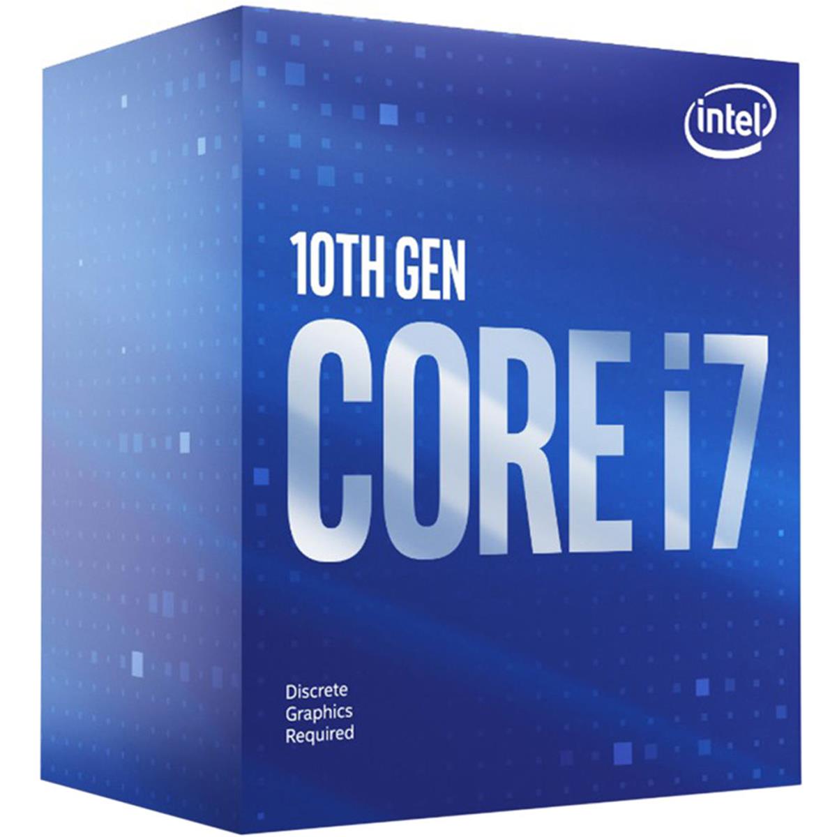 Image of Intel Core i7-10700F 2.9GHz 8-Core Desktop Processor w/o Graphics