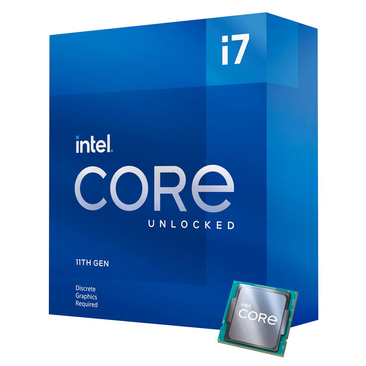 Image of Intel Core i7-11700KF 3.6GHz 8-Core Unlocked Desktop Processo