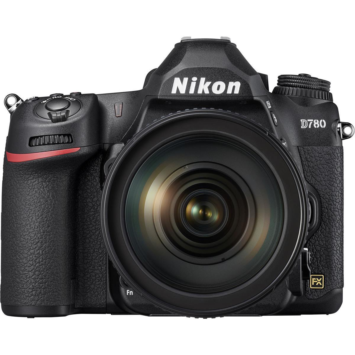 Nikon D780 FX-Format DSLR Camera with AF-S NIKKOR 24-120mm f/4G ED VR Lens