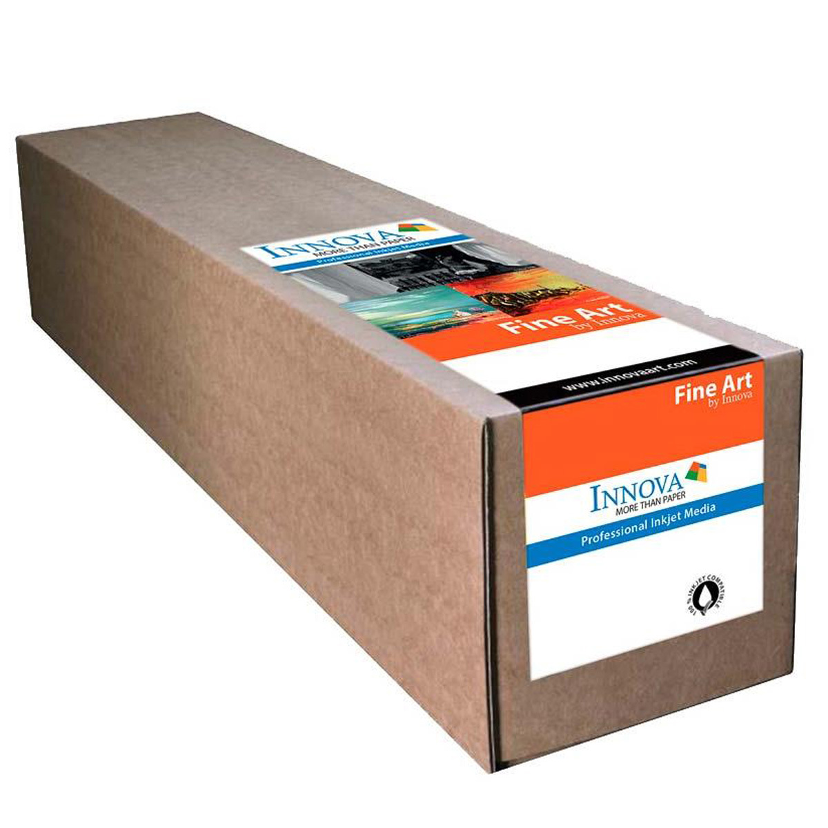 

Innova Art Innova Soft-Textured Natural White Matte FineArt Inkjet Paper, 44"x49' Roll