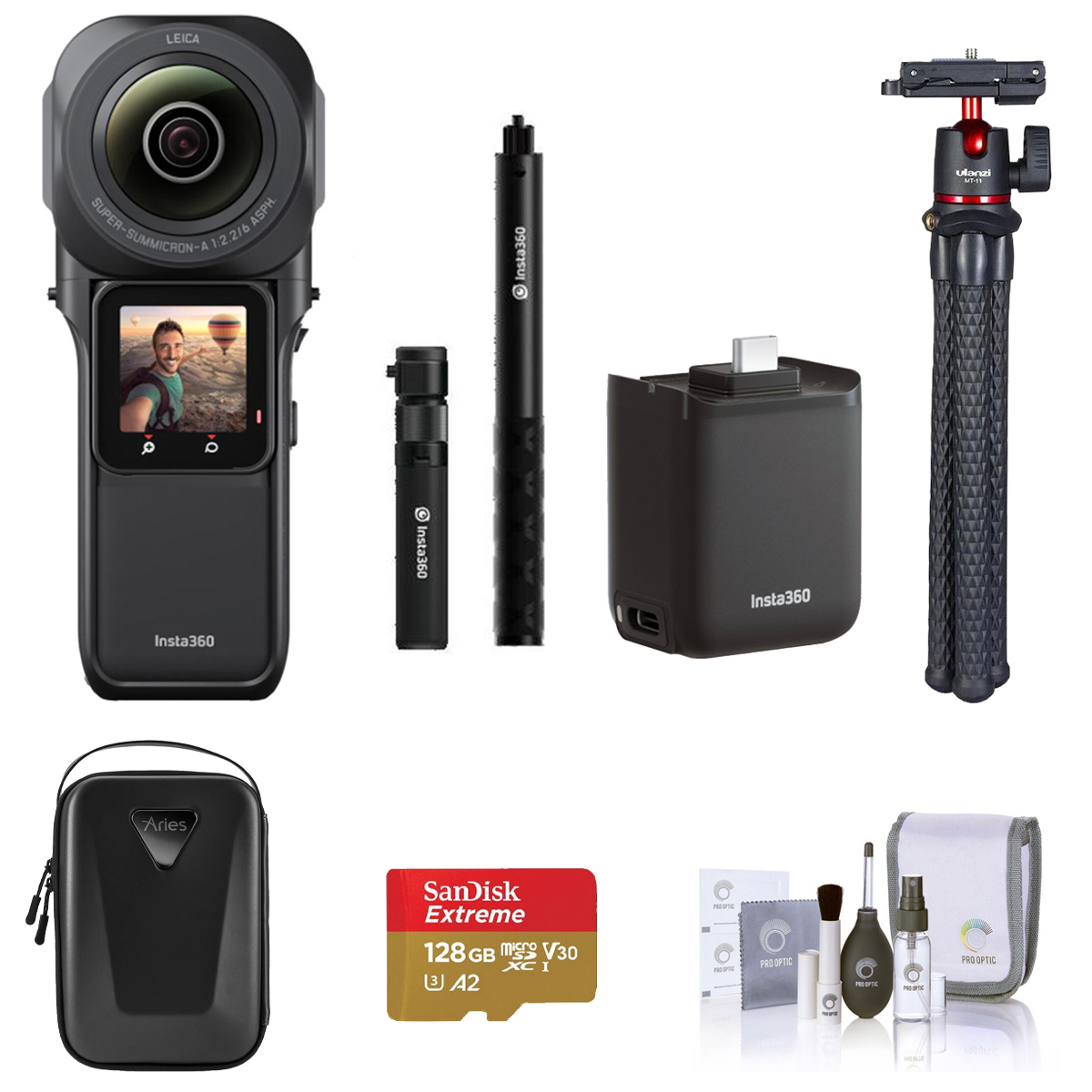 

Insta360 ONE RS 1-Inch 360 Edition Action Camera with Premium Kit