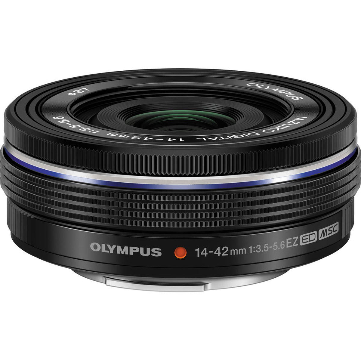 

Olympus M.Zuiko Digital 14-42mm f/3.5-5.6 EZ Pancake Lens for MFT, Black