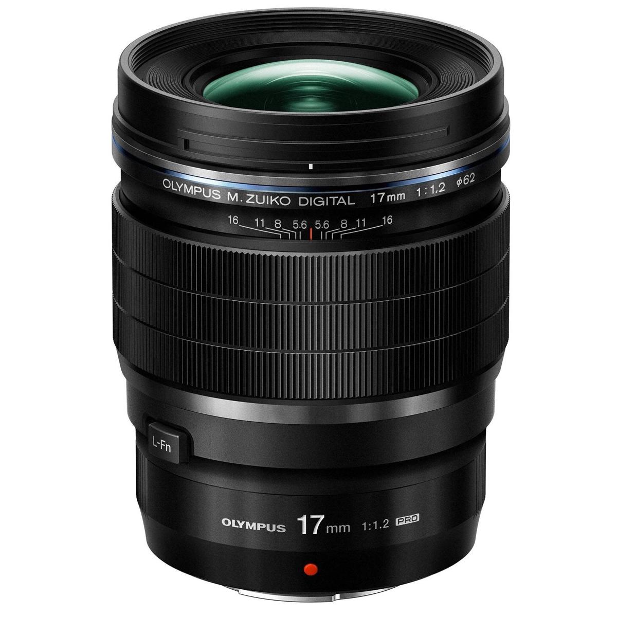 

Olympus M.Zuiko Digital ED 17mm f/1.2 Pro Lens for Micro Four Thirds, Black