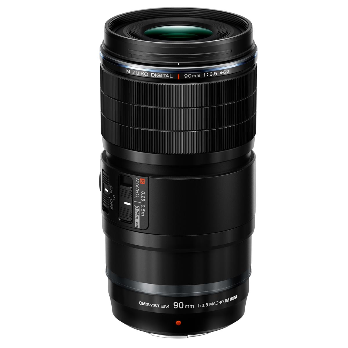 

OM SYSTEM M.Zuiko Digital ED 90mm f/3.5 Macro IS PRO Lens for Micro Four Thirds