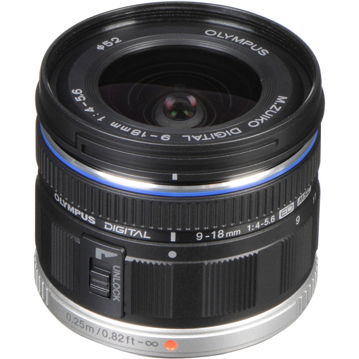 

Olympus M.Zuiko Digital ED 9-18mm f/4.0-5.6 Lens for Micro Four Thirds, Black