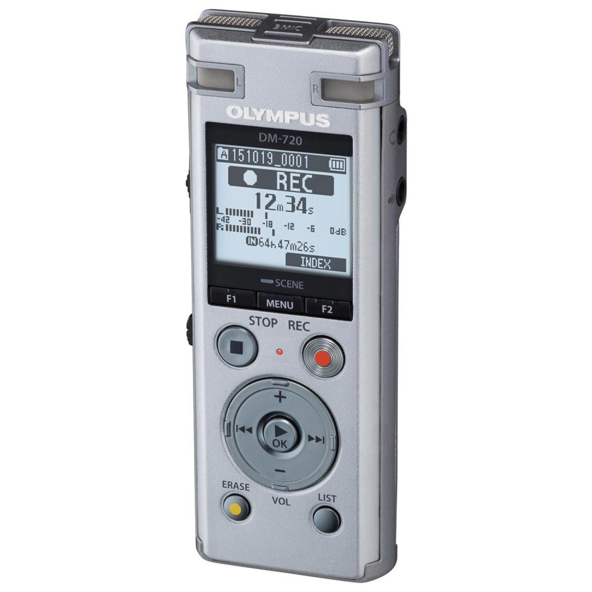 

Olympus 4GB Digital Stereo Voice Recorder, Micro SD Card Slot, AAA Battery