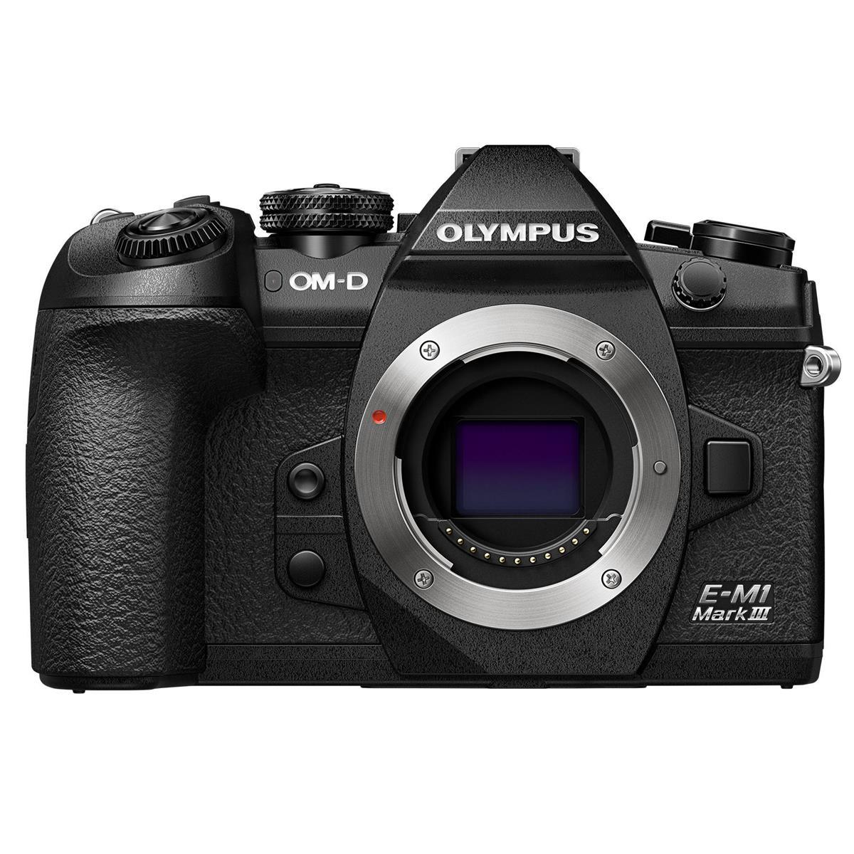 

Olympus OM-D E-M1 Mark III Mirrorless Digital Camera Body, Black