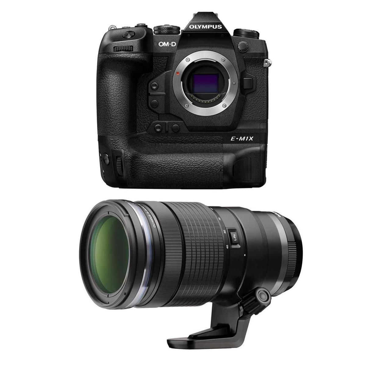 Image of Olympus OM-D E-M1X Mirrorless Camera Body With M.Zuiko ED 40-150mm F2.8 Pro Lens